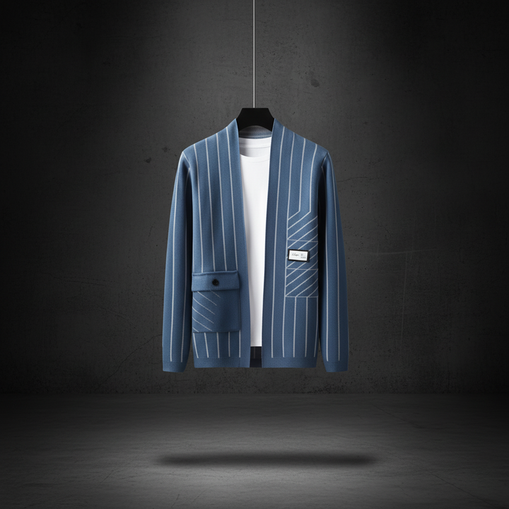 Montclair Striped Cardigan