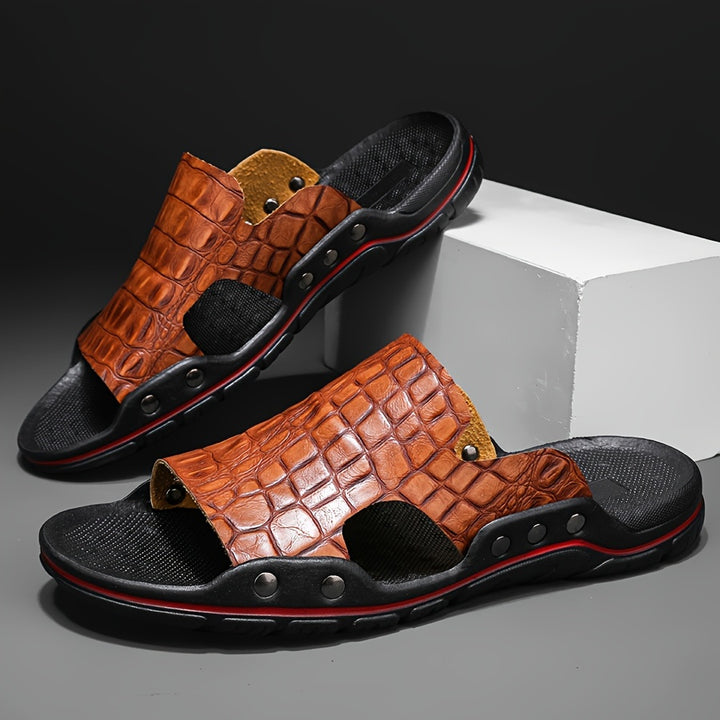 Petrovic Leather Slide