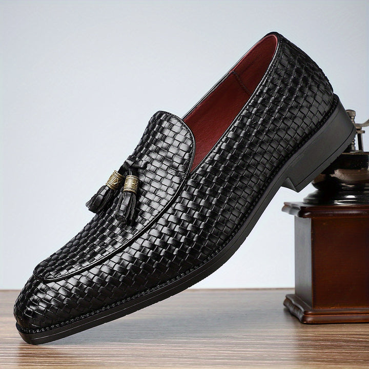 Santoro Leather Tassel Loafer