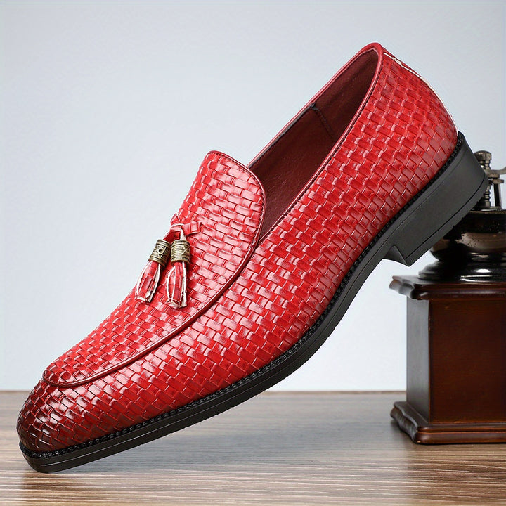 Santoro Leather Tassel Loafer