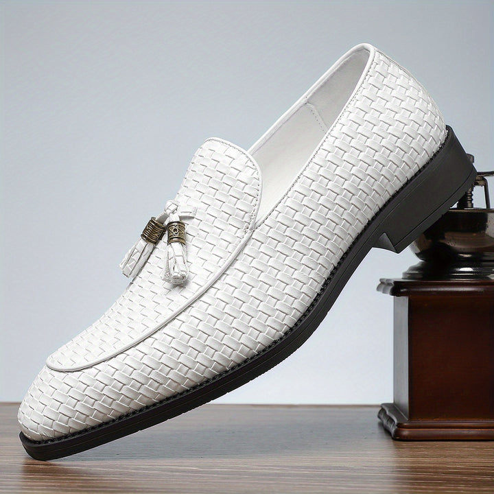 Santoro Leather Tassel Loafer