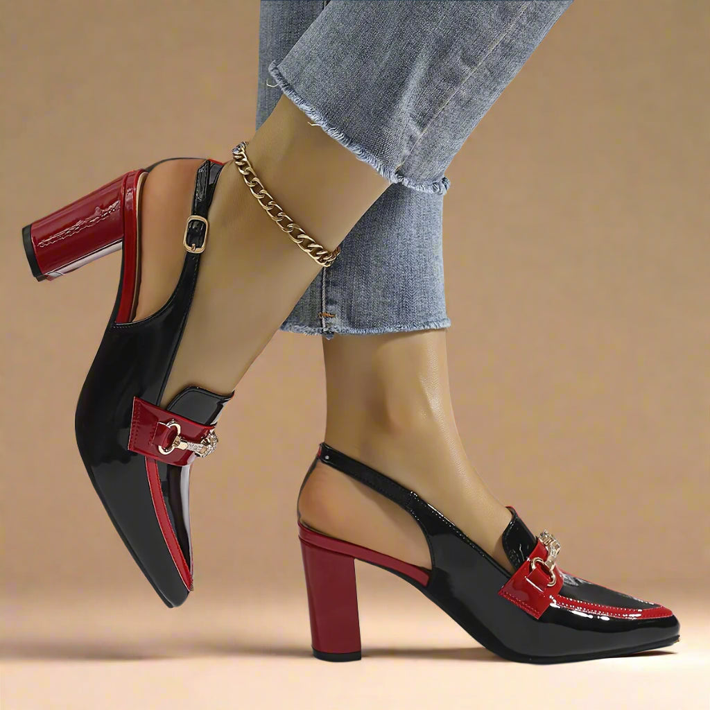 Jordina Slingback Block Heel