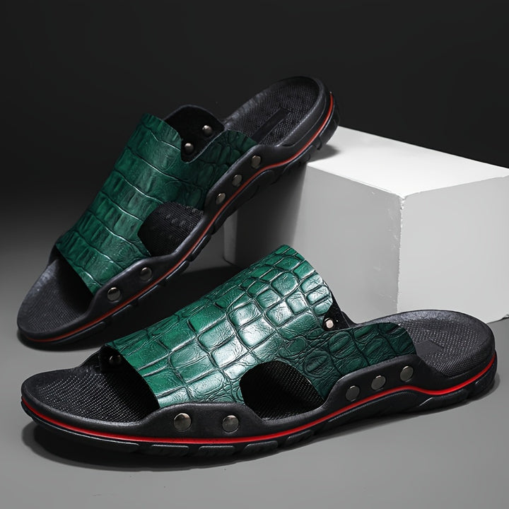 Petrovic Leather Slide