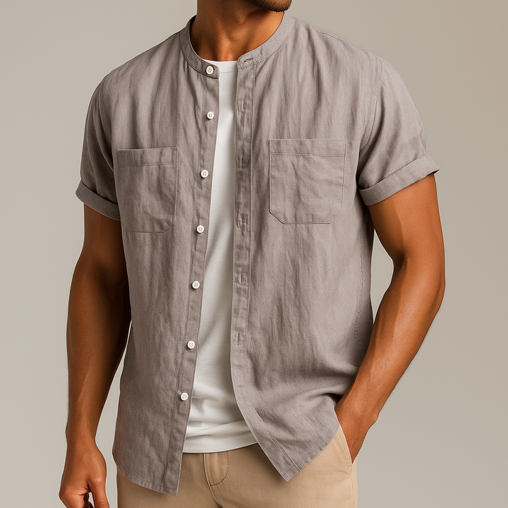 Savelli - Regular-Fit Linen Shirt