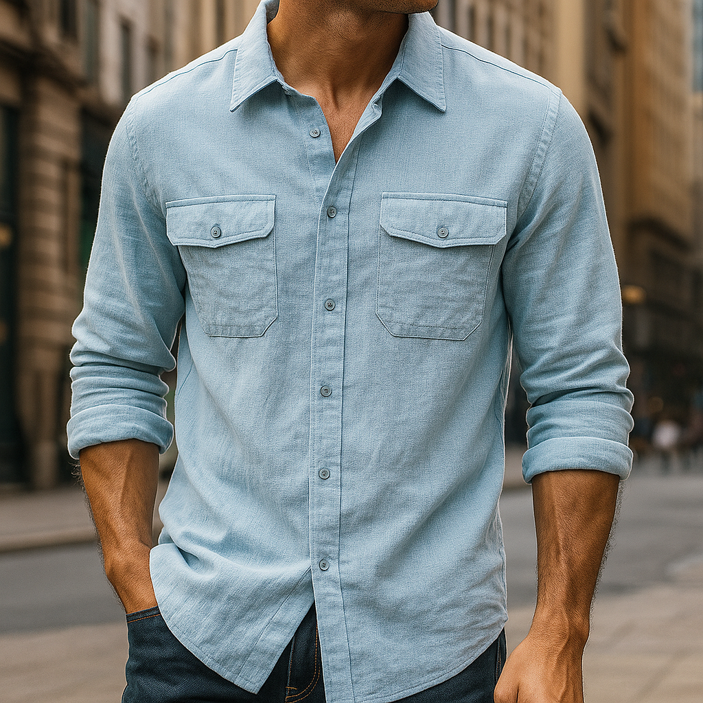 Washington - Cotton-Linen Shirt