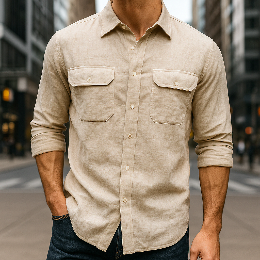 Washington - Cotton-Linen Shirt