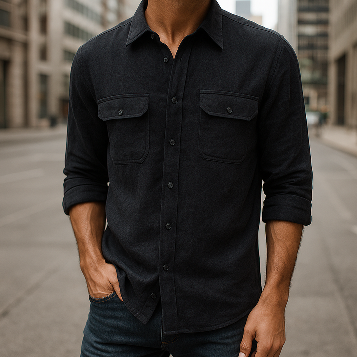 Washington - Cotton-Linen Shirt
