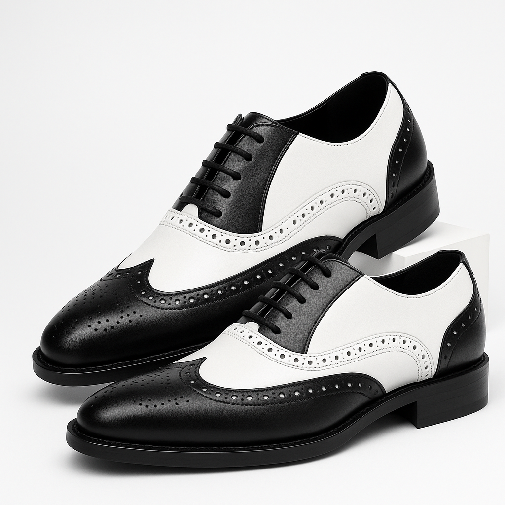 Randolph Two-Tone Oxford Shoe