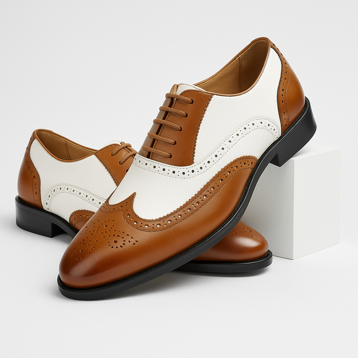 Randolph Two-Tone Oxford Shoe