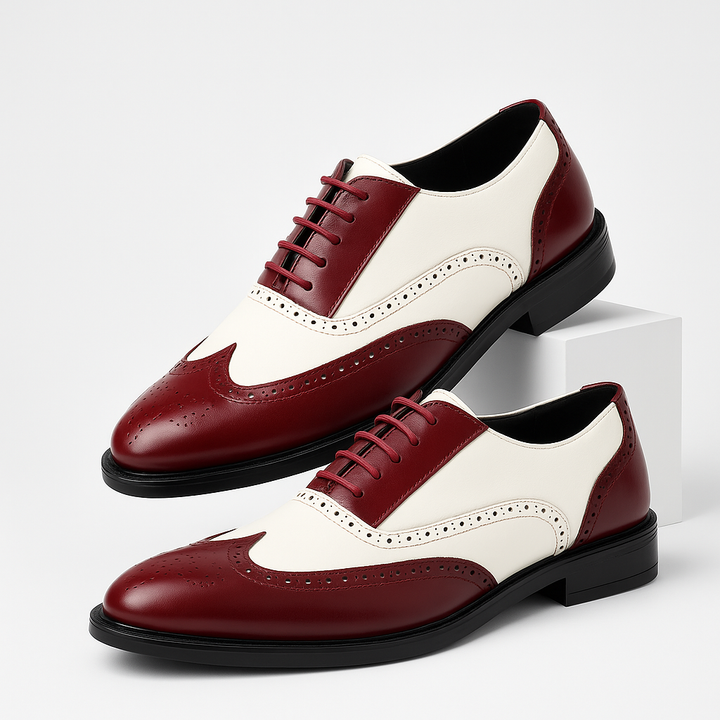 Randolph Two-Tone Oxford Shoe