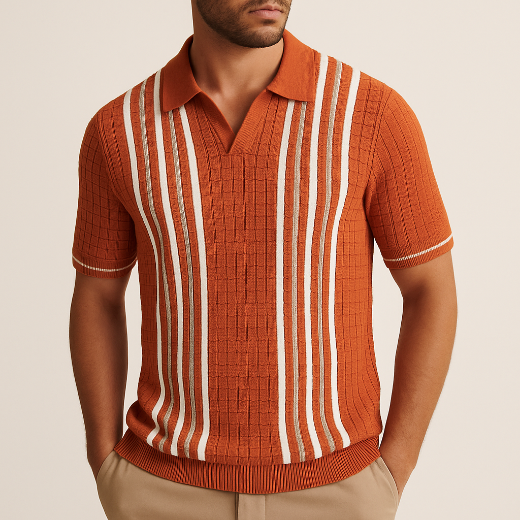 Collezione - Waffle-Knit Polo