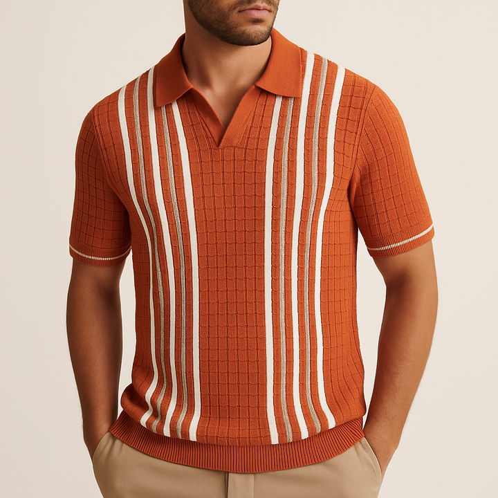 Collezione - Waffle-Knit Polo