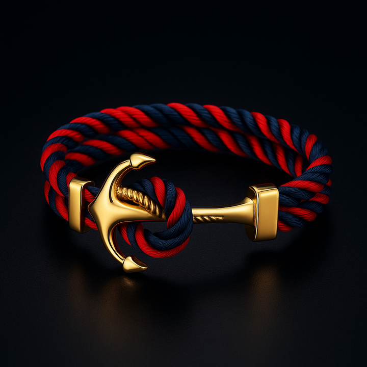 Anchor Down Rope Bracelet