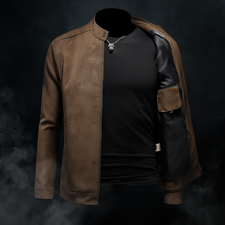 Bavarian Band Collar Jacket