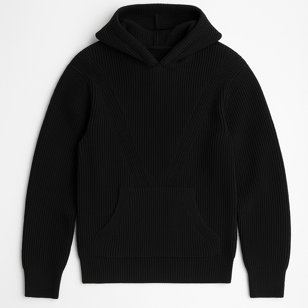 Marcel Ribbed Hoodie