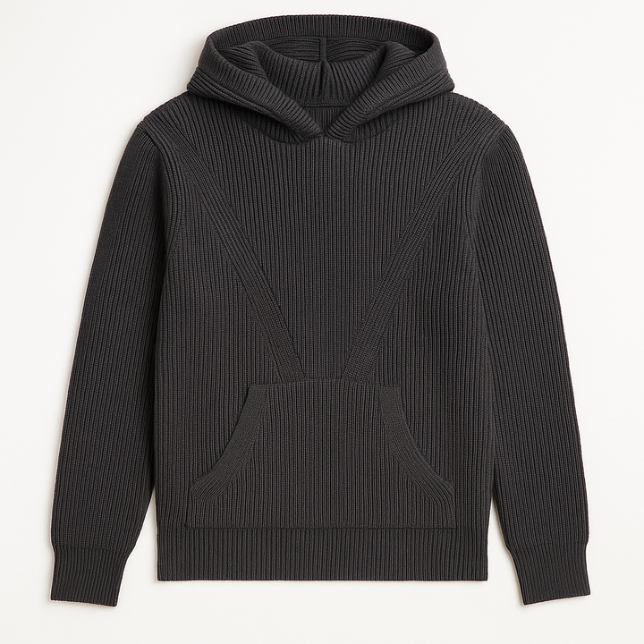 Marcel Ribbed Hoodie