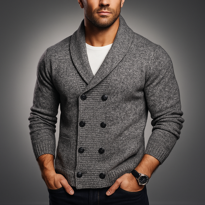 Moreno Double-Breast Cardigan