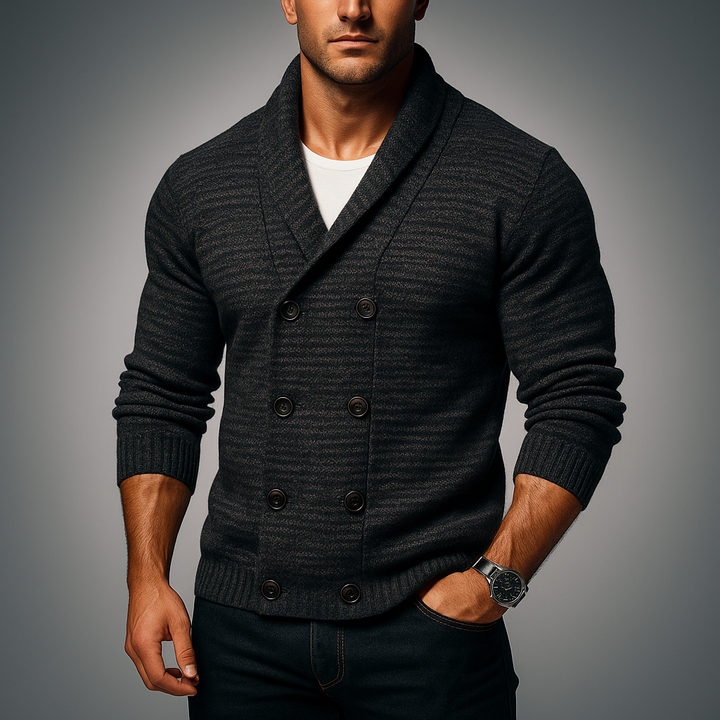 Moreno Double-Breast Cardigan