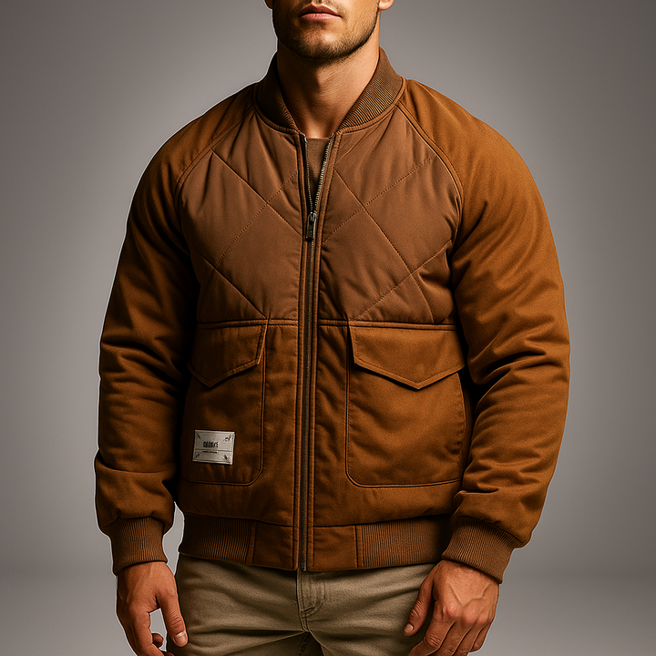 Chamberlin Quilted Bomber