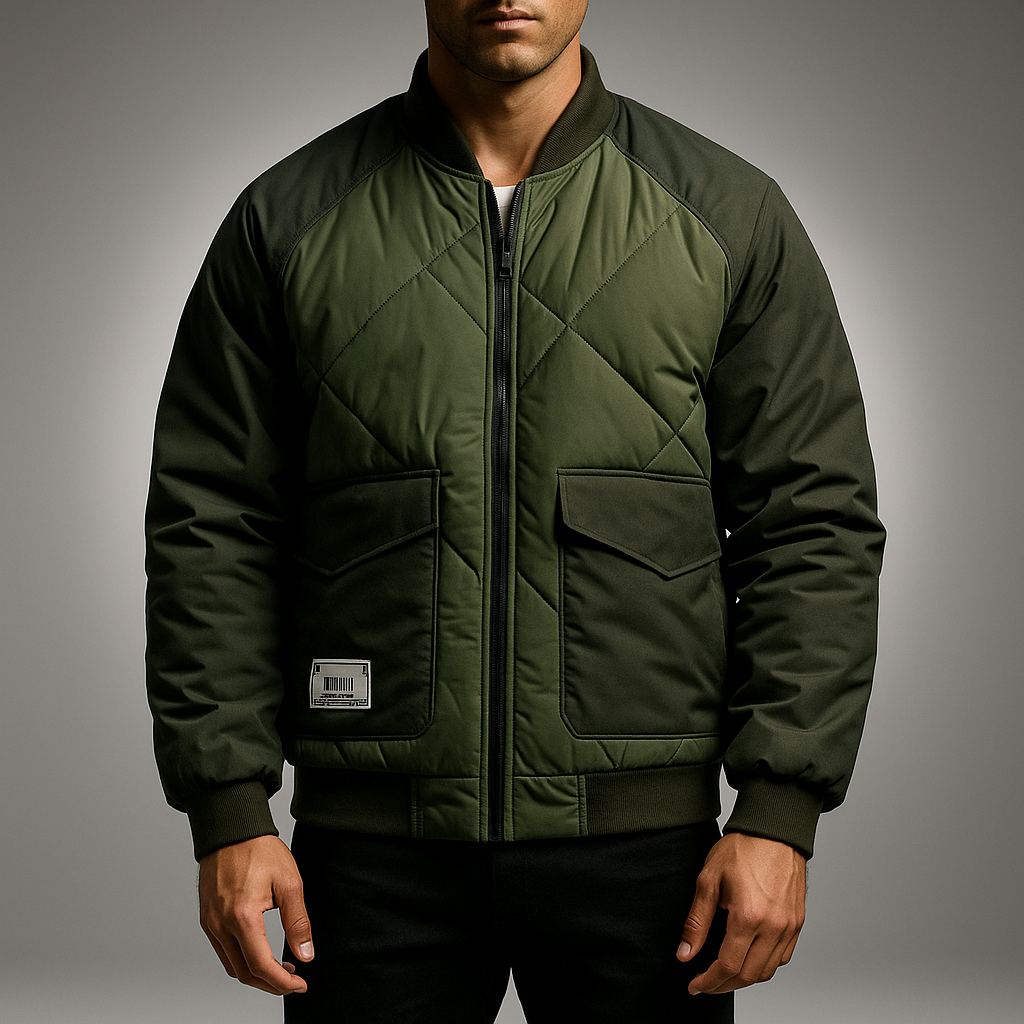 Chamberlin Quilted Bomber