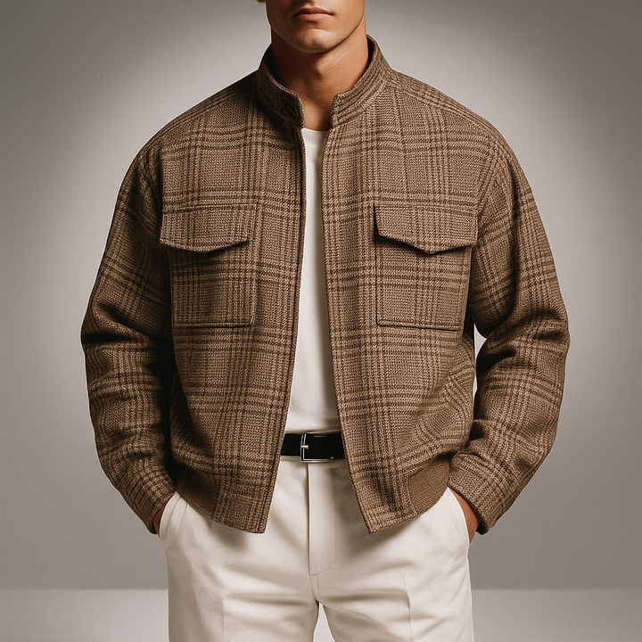 Maximilian Houndstooth Jacket