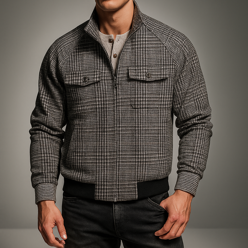 Maximilian Houndstooth Jacket