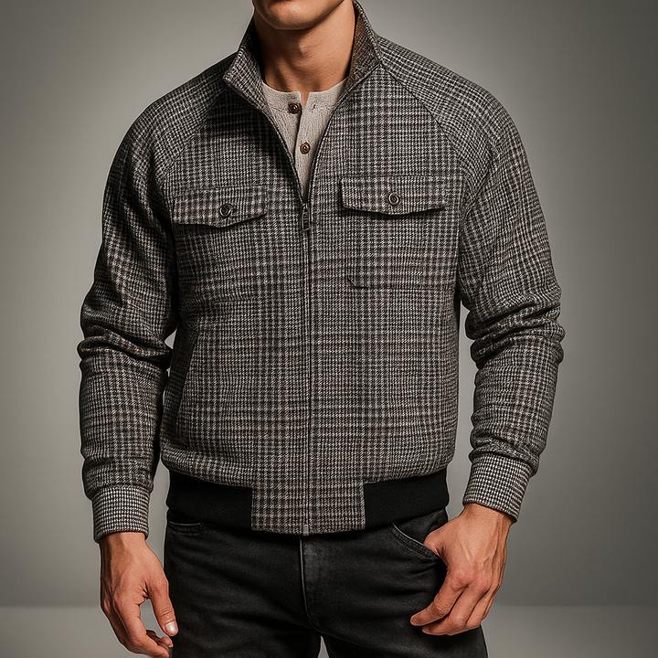 Maximilian Houndstooth Jacket