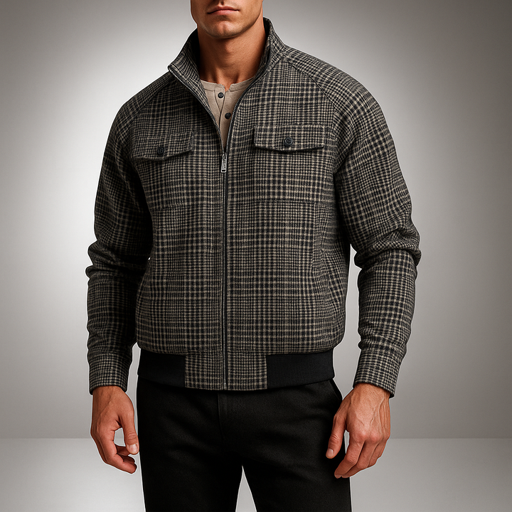 Maximilian Houndstooth Jacket