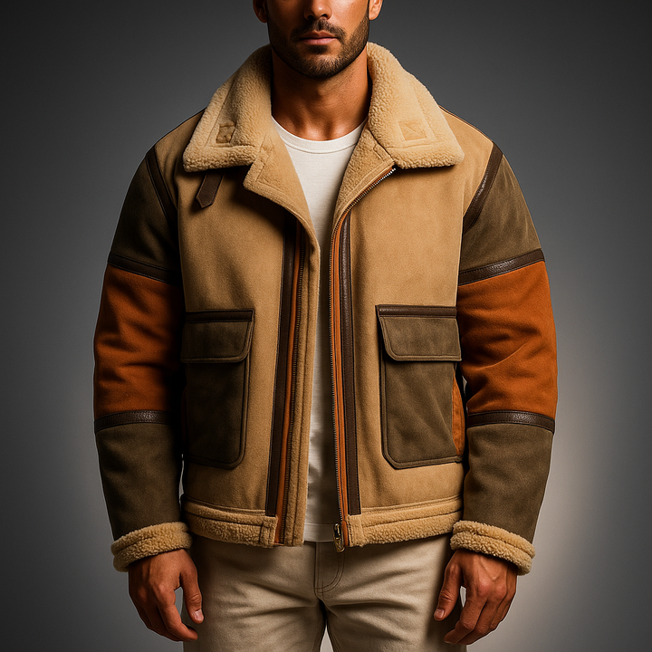 Martin Mitchell Leather Bomber