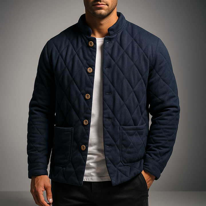 Cassian Diamond Stitched Jacket
