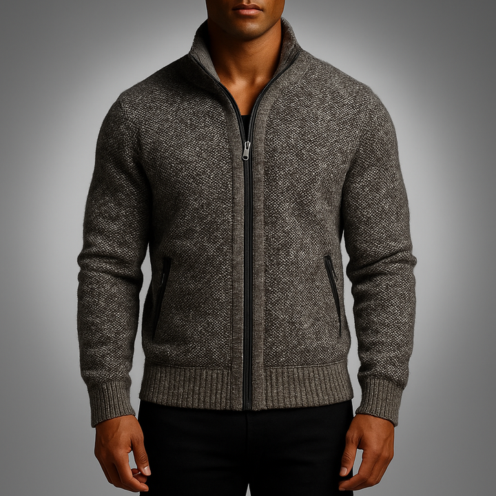 Norfolk Zip Sweater
