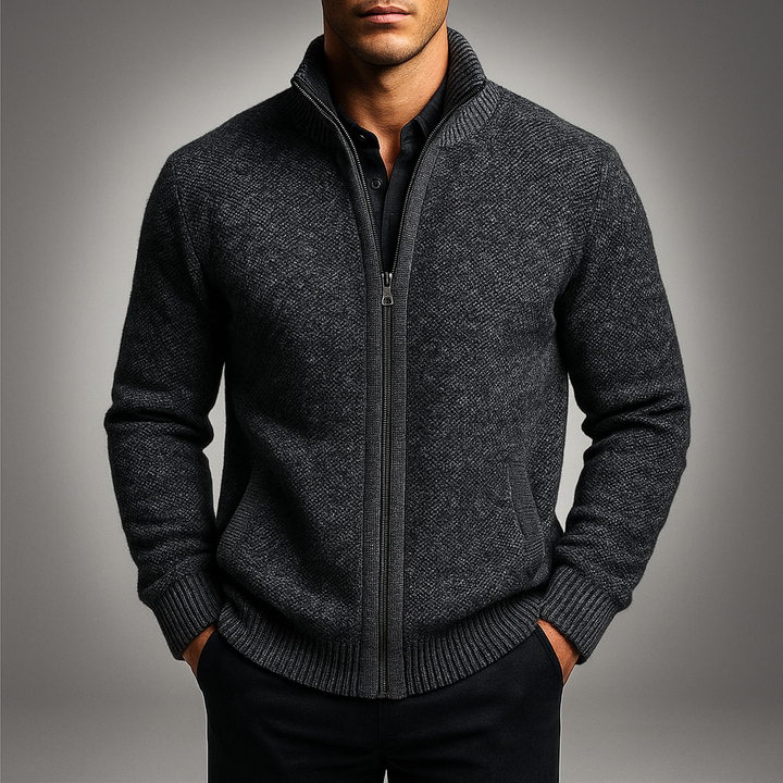 Norfolk Zip Sweater