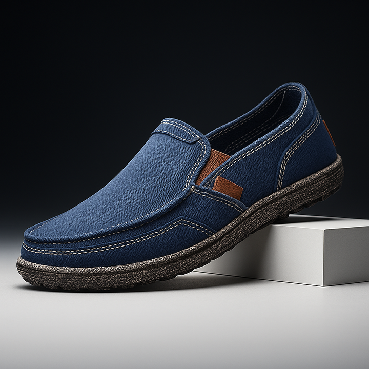 Clifton Retro Canvas Loafer