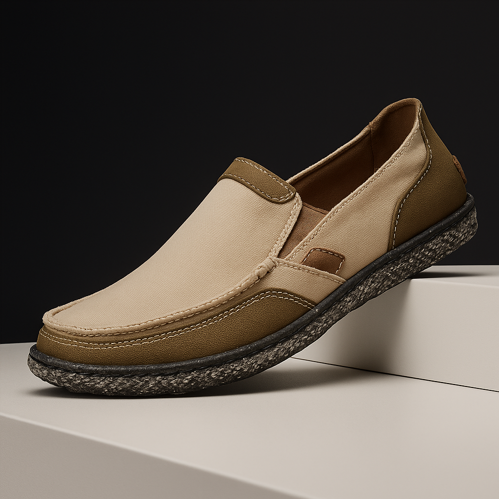 Clifton Retro Canvas Loafer