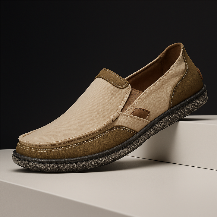 Clifton Retro Canvas Loafer