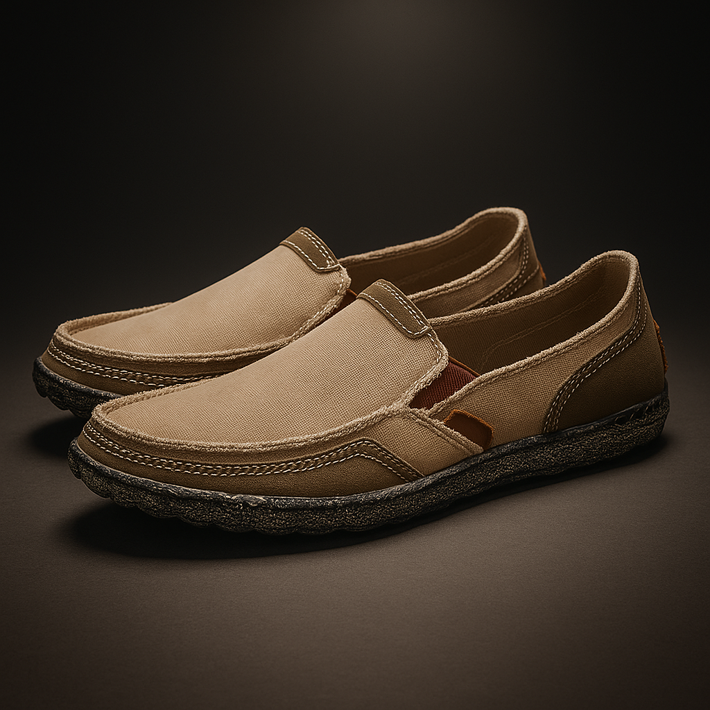 Clifton Retro Canvas Loafer