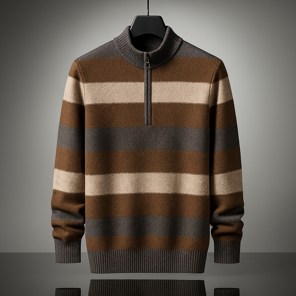 Elmsbury Quarter Zip Sweater