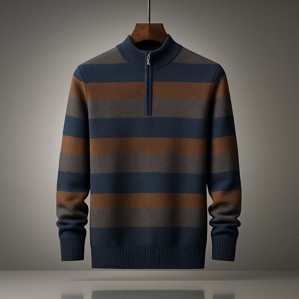 Elmsbury Quarter Zip Sweater