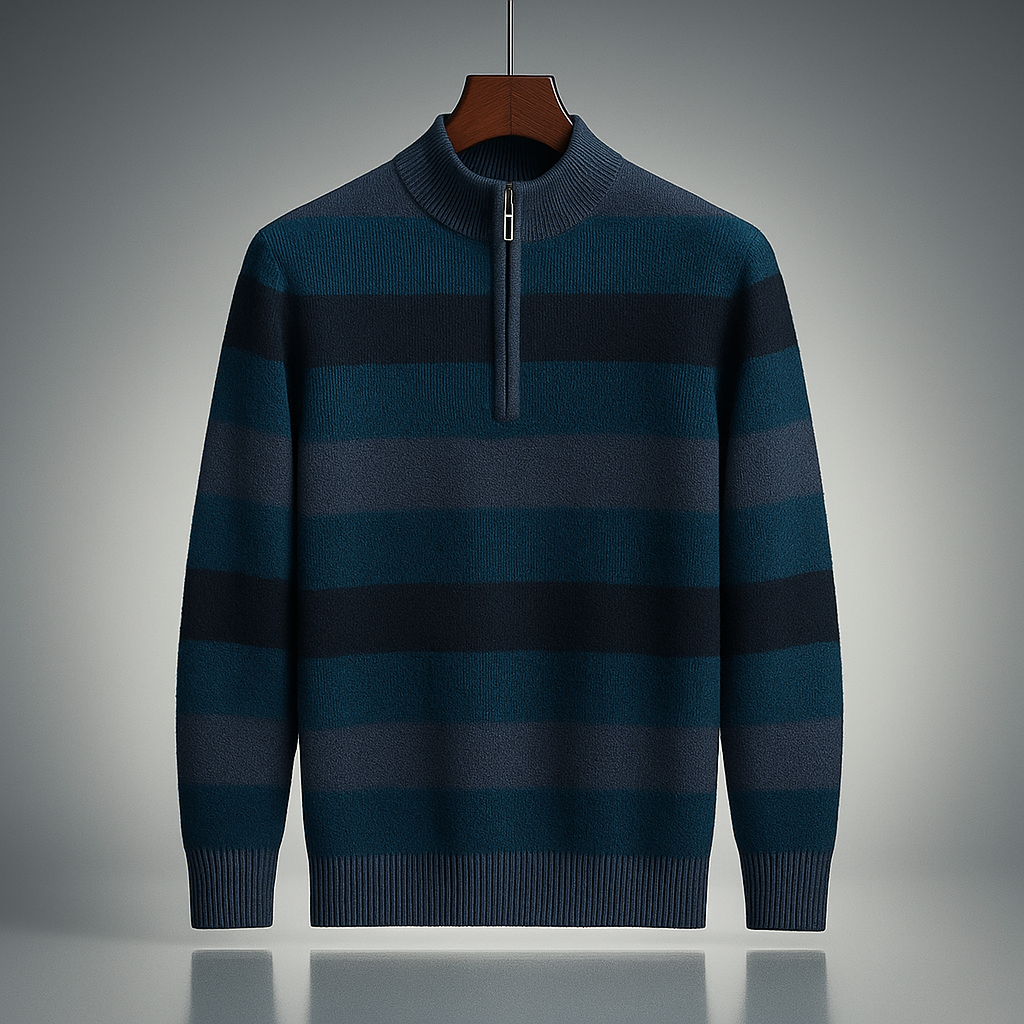 Elmsbury Quarter Zip Sweater