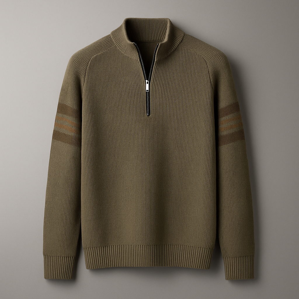 Brentley Quarter Zip Sweater