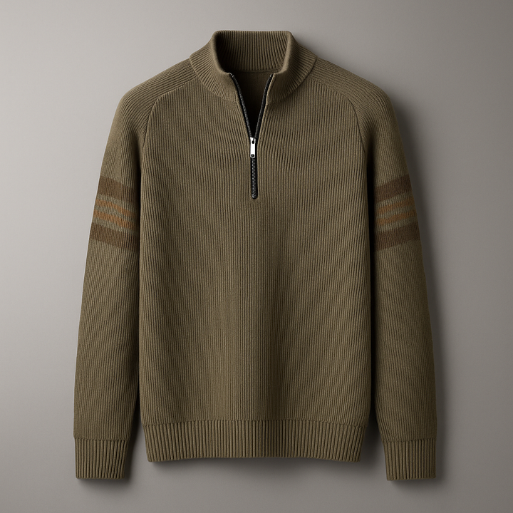 Brentley Quarter Zip Sweater