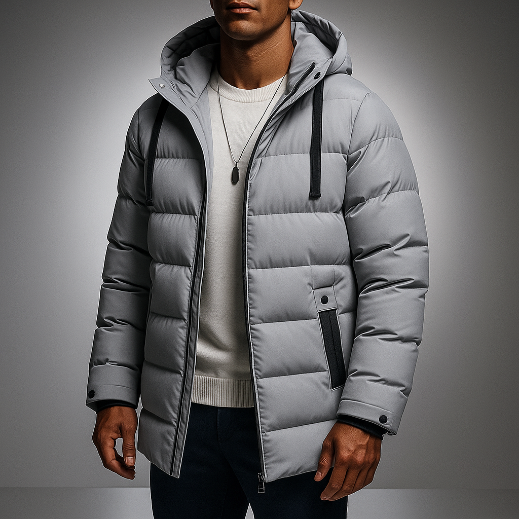 Caprera Hooded Longline Down Coat