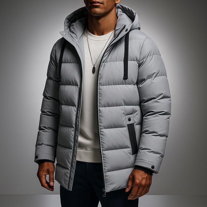 Caprera Hooded Longline Down Coat