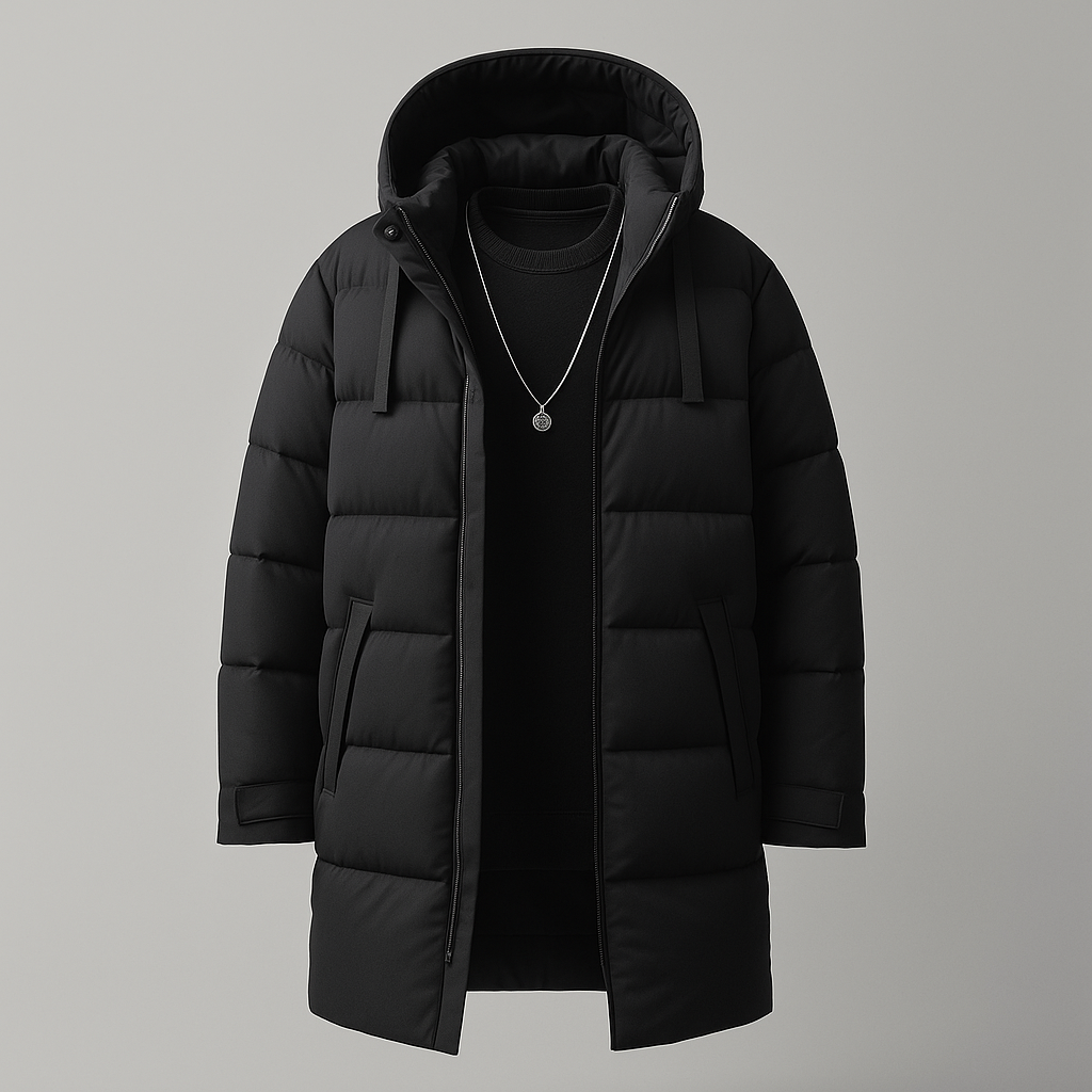 Caprera Hooded Longline Down Coat