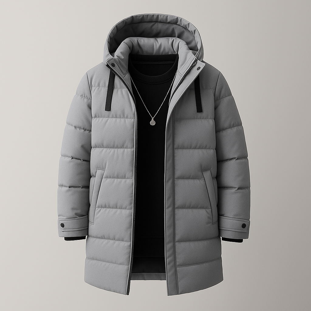 Caprera Hooded Longline Down Coat