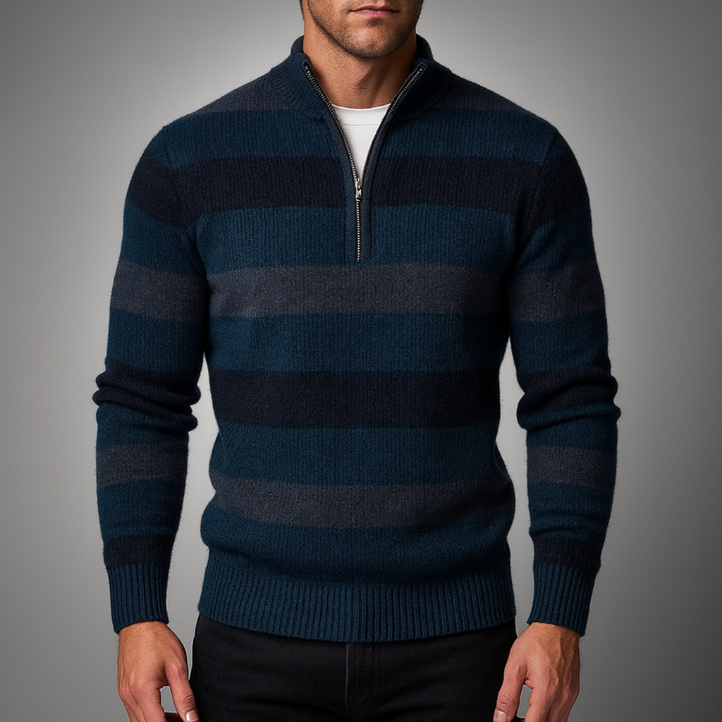 Elmsbury Quarter Zip Sweater