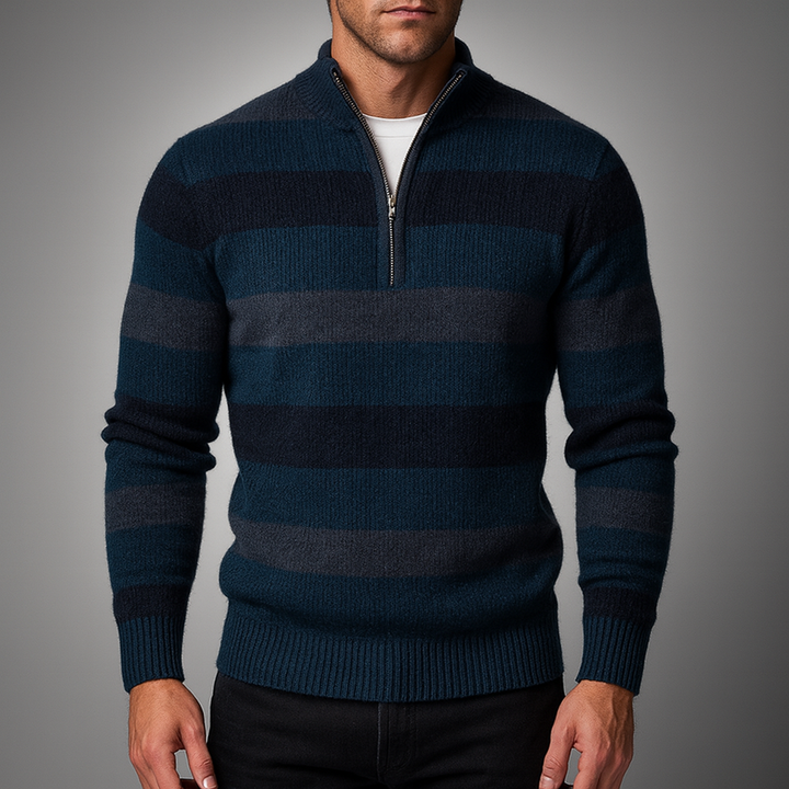 Elmsbury Quarter Zip Sweater