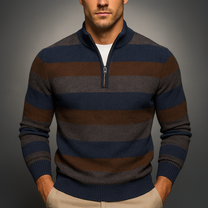 Elmsbury Quarter Zip Sweater