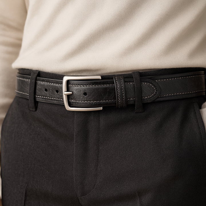 Yorkford Contrast-Panel Belt