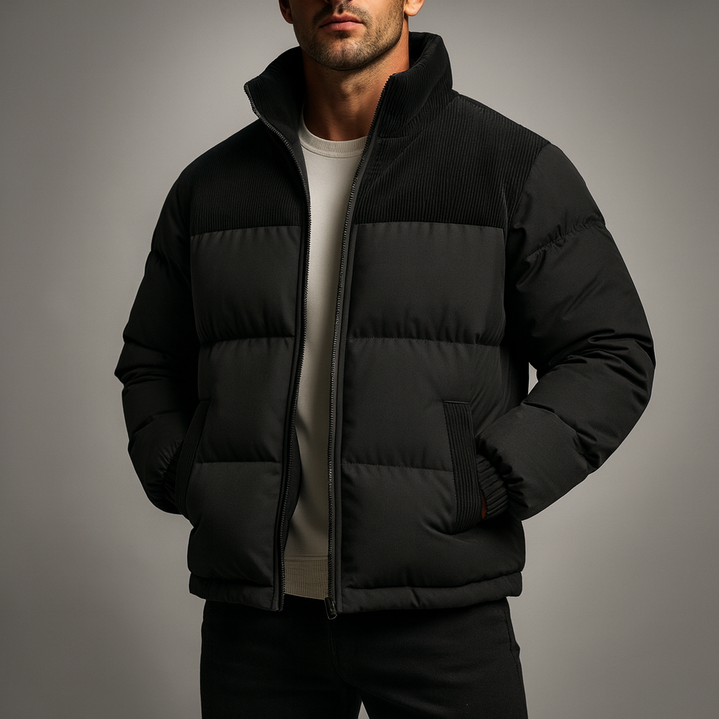 Draxler Corduroy Panel Jacket